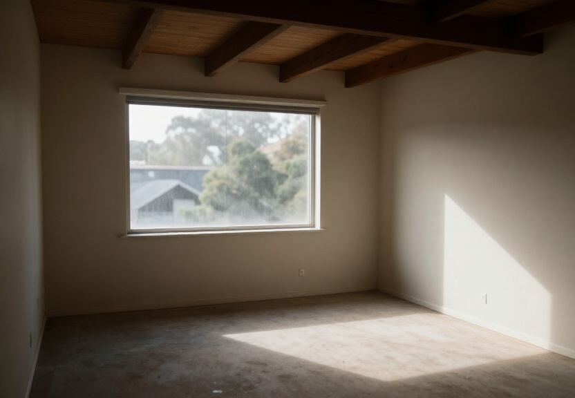 Ceiling batts in a Kew East brick home